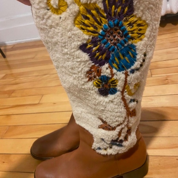 Miu Miu Brown Leather Boots - Picture 2 of 6